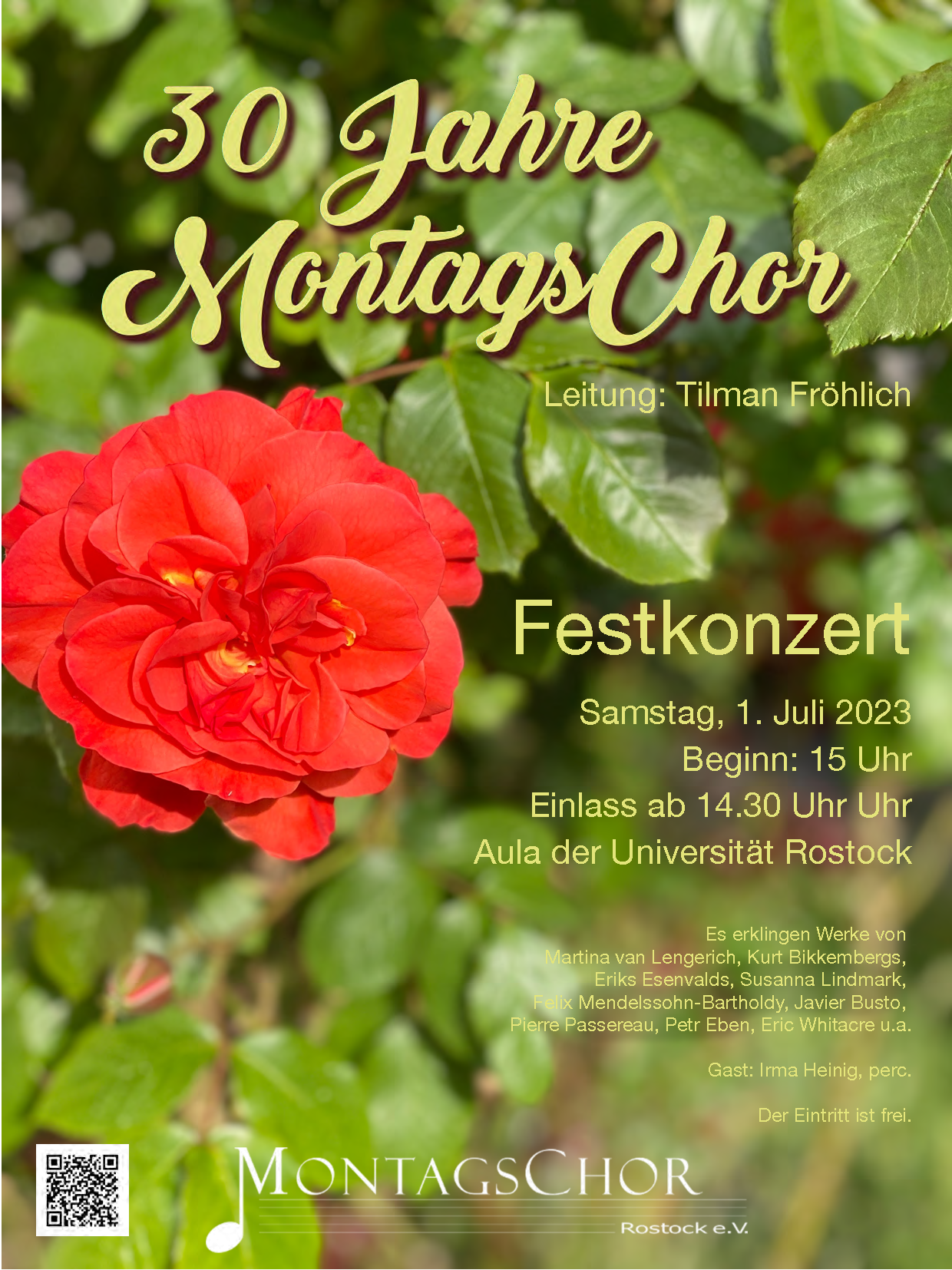 Plakat Festkonzert